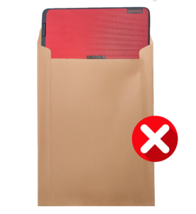 interdiction pour transporter ordinateur